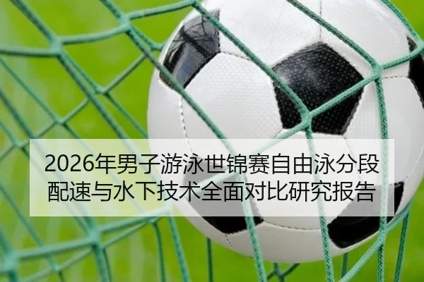 2026年男子游泳世锦赛自由泳分段配速与水下技术全面对比研究报告